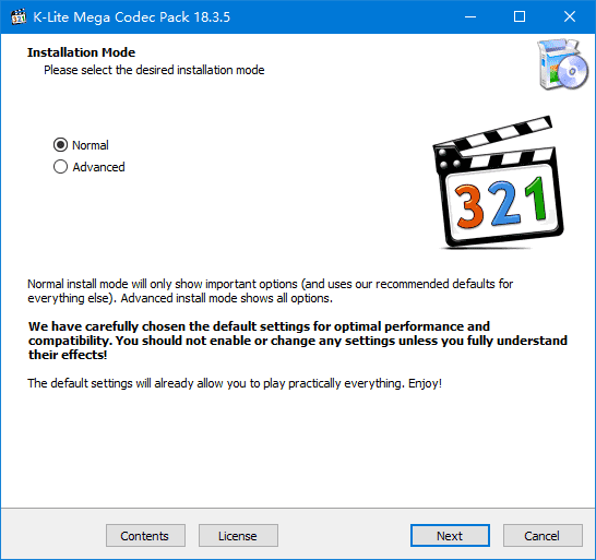 K-Lite Mega/FULL Codec Pack(视频解码器) v18.7.0